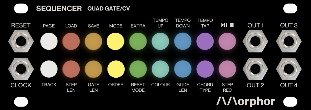 Sequencer - Quad Gate/CV (1U)